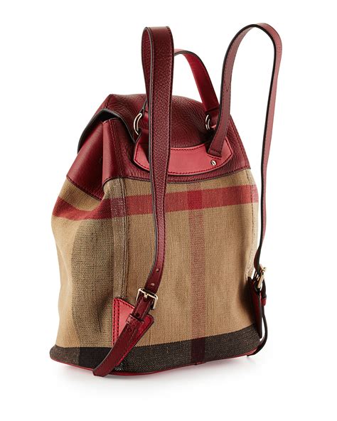 burberry knapsack bag|mini Burberry handbags canvas.